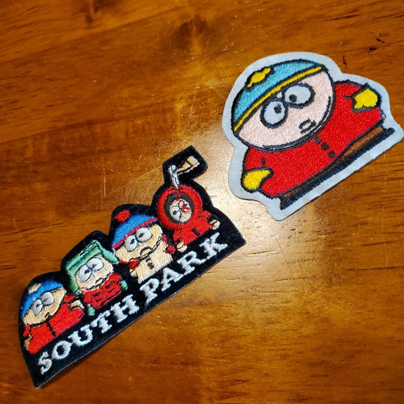 Southpark Other - Set of Two (2) Southpark Iron-on Patches